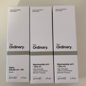Niacinamide 10%+Zinc 1% ，Alpha Arbutin 2%+HA
